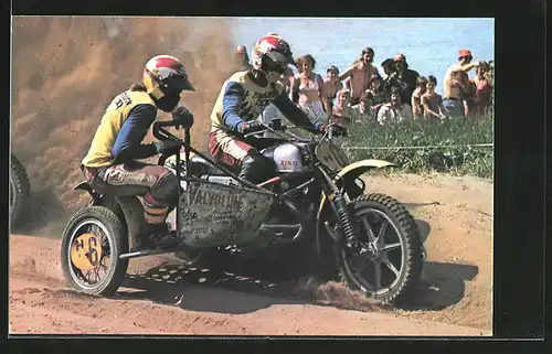 AK Motocross, Seitenwagenrennen, Cor van Biggelaar/Cor van der Bijl