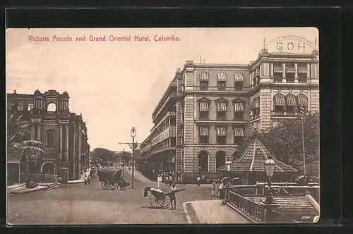 AK Colombo, Victoria Arcade and Grand Oriental Hotel