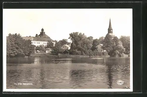 AK Eskilstuna, Ortspartie vom Wasser aus