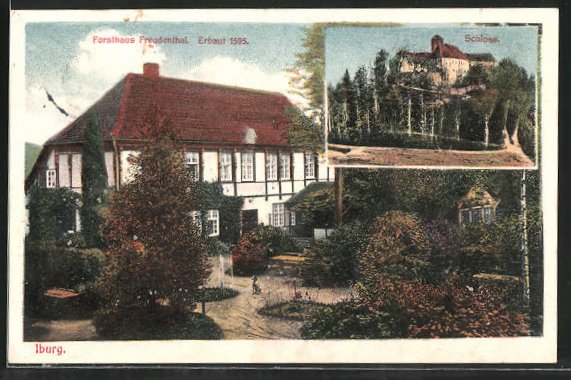 AK Bad Iburg, Restaurant Forsthaus Freudenthal, Schloss Nr