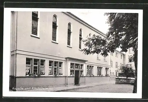AK Bad Soden, Erholungsheim St. Elisabeth, Kapelle & Kinderheim