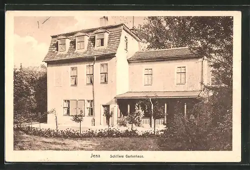 AK Jena, Schillers Gartenhaus