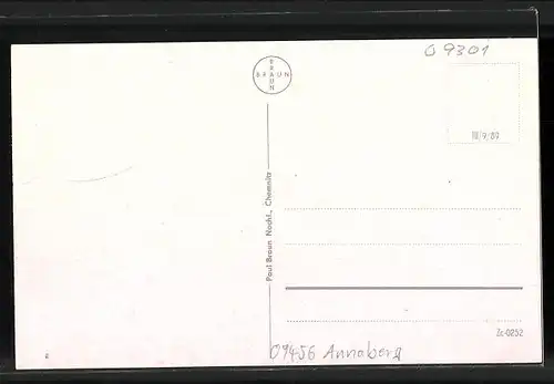 AK Annaberg, Blick zur HO-Gaststätte Frohnauer Hammer