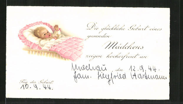 Glückwünsche Zur Geburt Eines Mädchens