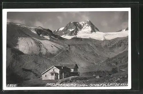 AK Dresdener Hütte an der Schaufelspitze