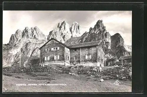 AK Dachstein Hofpürgl-Hütte, Gesamtansicht