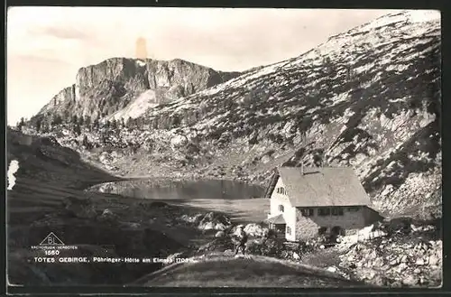 AK Pühringer Hütte, Berghütte am Elmsee