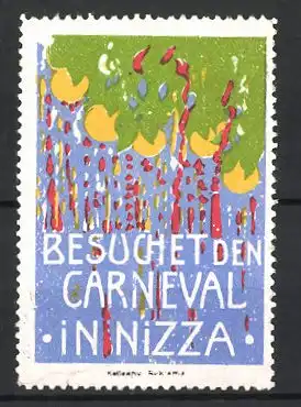 Reklamemarke Nizza, Besuchet den Carneval-Karneval