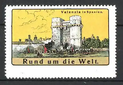 Reklamemarke Valenzia, Tor der Stadtmauer