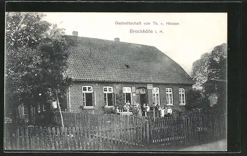 AK Brockhöfe, Gasthaus von Th. von Hösten