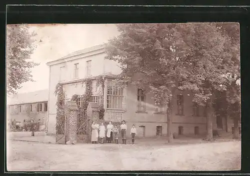 Foto-AK Stolzenhagen, Ansicht eines Hauses