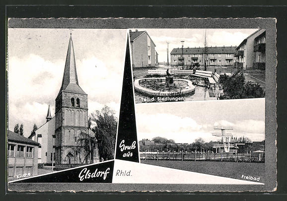 Elsdorf Rheinland Freibad Kat. Elsdorf Nr. cx66262 - oldthing ...