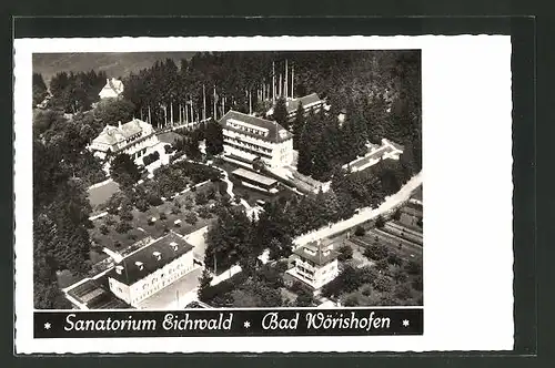 AK Bad Wörishofen, Blick auf das Kurhotel Eichwald