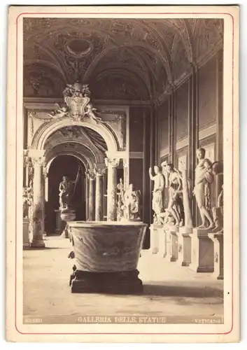 Fotografie Ansicht Vatikanstadt, Museo Vaticano, Galleria delle Statue