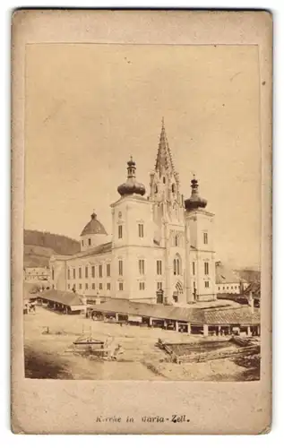Fotografie Nikolaus Kuss, Maria-Zell, Ansicht Mariazell, Kirche
