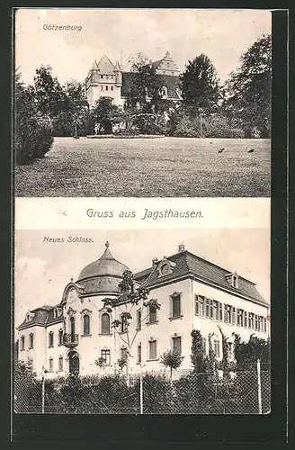 AK Jagsthausen, Neues Schloss, Götzenburg