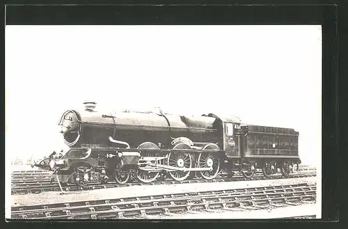 AK englische Eisenbahn "King George VI."