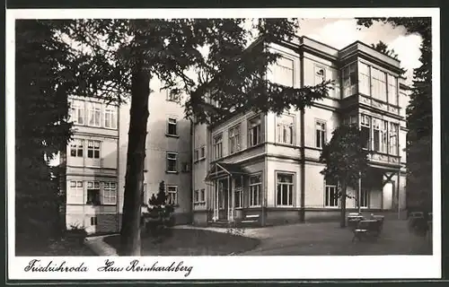 AK Friedrichroda, Hotel-Haus Reinhardsberg