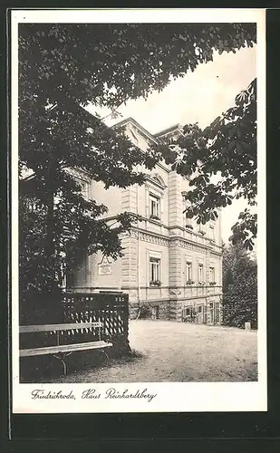 AK Friedrichroda, Hotel Haus Reinhardsberg