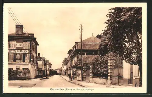 AK Cormeilles, Rue de l'Abbaye, Hôtel de Rouen