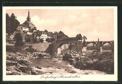 AK Laufenburg, Stromschnellen an der Brücke