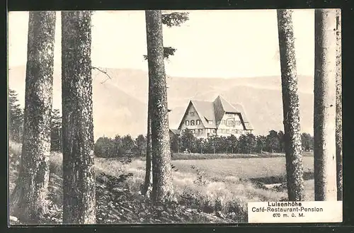 AK Horben, Café-Restaurant Luisenhöhe