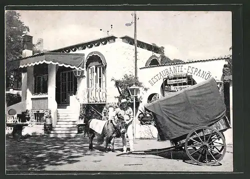 AK Berlin-Pichelsdorf, Spanisches Restaurant "Roco Hacienda", Scharfe Lanke 73