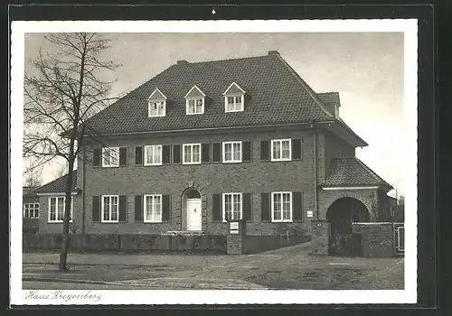 AK Hamburg-Alsterdorf, Haus Kreyenberg, Adolf Hitlerstrasse 143, jetzt Bebelallee