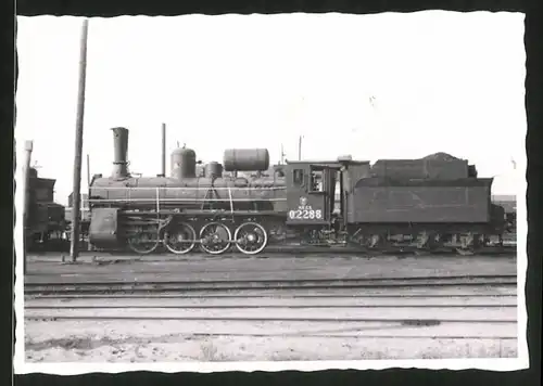 Fotografie Russische Eisenbahn, Dampflok HBC3, Tender Lokomotive Nr. 02288