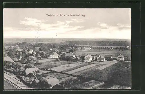 AK Neuenburg, Totalansicht