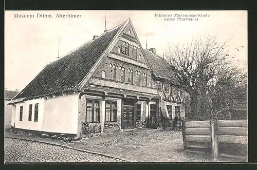 AK Meldorf, früheres Museumsgebäude, altes Pfarrhaus
