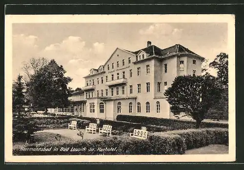 AK Bad Lausick, Hermannsbad, Kurhotel