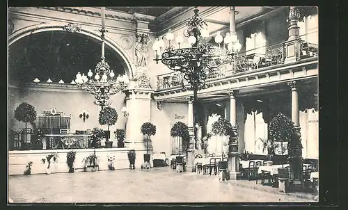 AK Dresden-Neustadt, Blick in den Konzert- und Ballsaal Orpheum