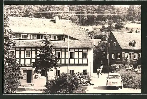 AK Waltersdorf, Gasthaus Sonnebergbaude