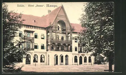 AK Ilidze, Ansicht des Hotel "Bosna"