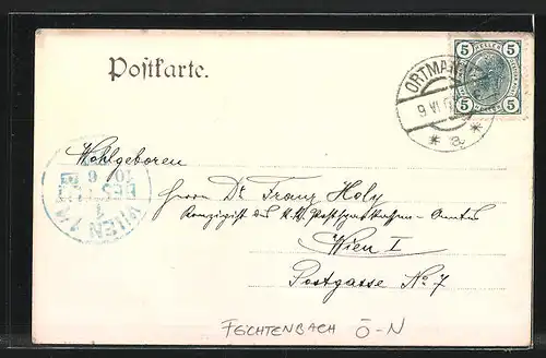 AK Feichtenbach, Sanatorium Wienerwald