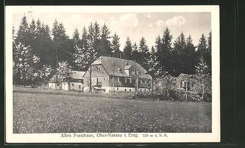 AK Ober-Nassau, Altes Forsthaus