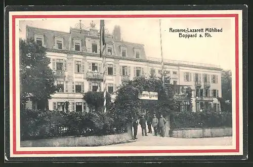 AK Boppard, Reservelazarett Hotel Mühlbad