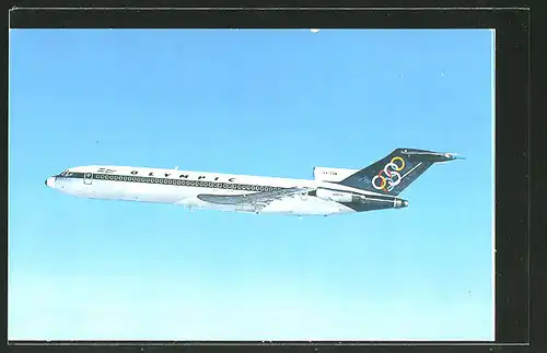 AK Boing 727-200 der Olympic Airlines in der Luft