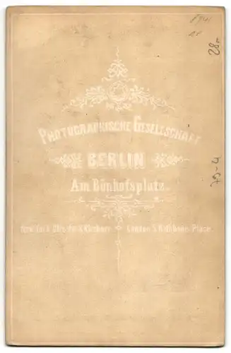 Fotografie Photographische Gesellschaft, Berlin, Portrait Victoria Kronprinzessin des Deutschen Reiches