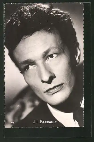 AK Schauspieler J.L. Barrault, Portrait des Schauspielers