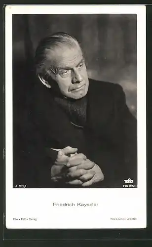 AK Schauspieler Friedrich Kayssler, Portrait des Schauspielers