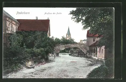 AK Paderborn, Ausfluss an der Pader