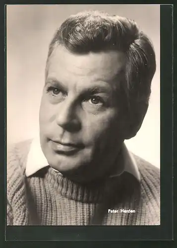 AK Peter Herden, Portrait des Schauspielers
