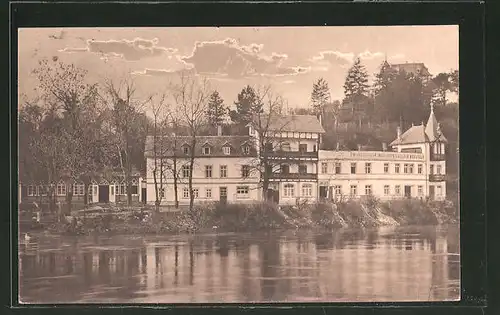AK Naumburg, Blick auf das Sanatorium