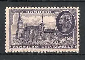 Reklamemarke Paris, Exposition Universelle 1900, Hongorie