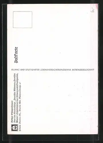 AK Deutsche Männer - deutsche Worte, Schopenhauer, Philosoph