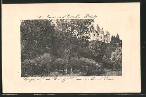 AK Batilly, la chapelle St-Roch et château du Mesnil-Glaise