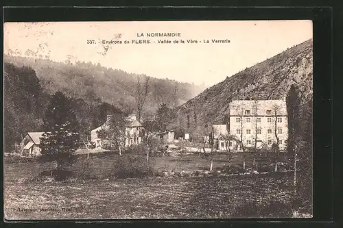 AK La Verrerie, vue partielle, vallée de la Vère