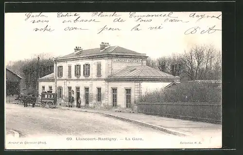 AK Liancourt-Rantigny, la gare